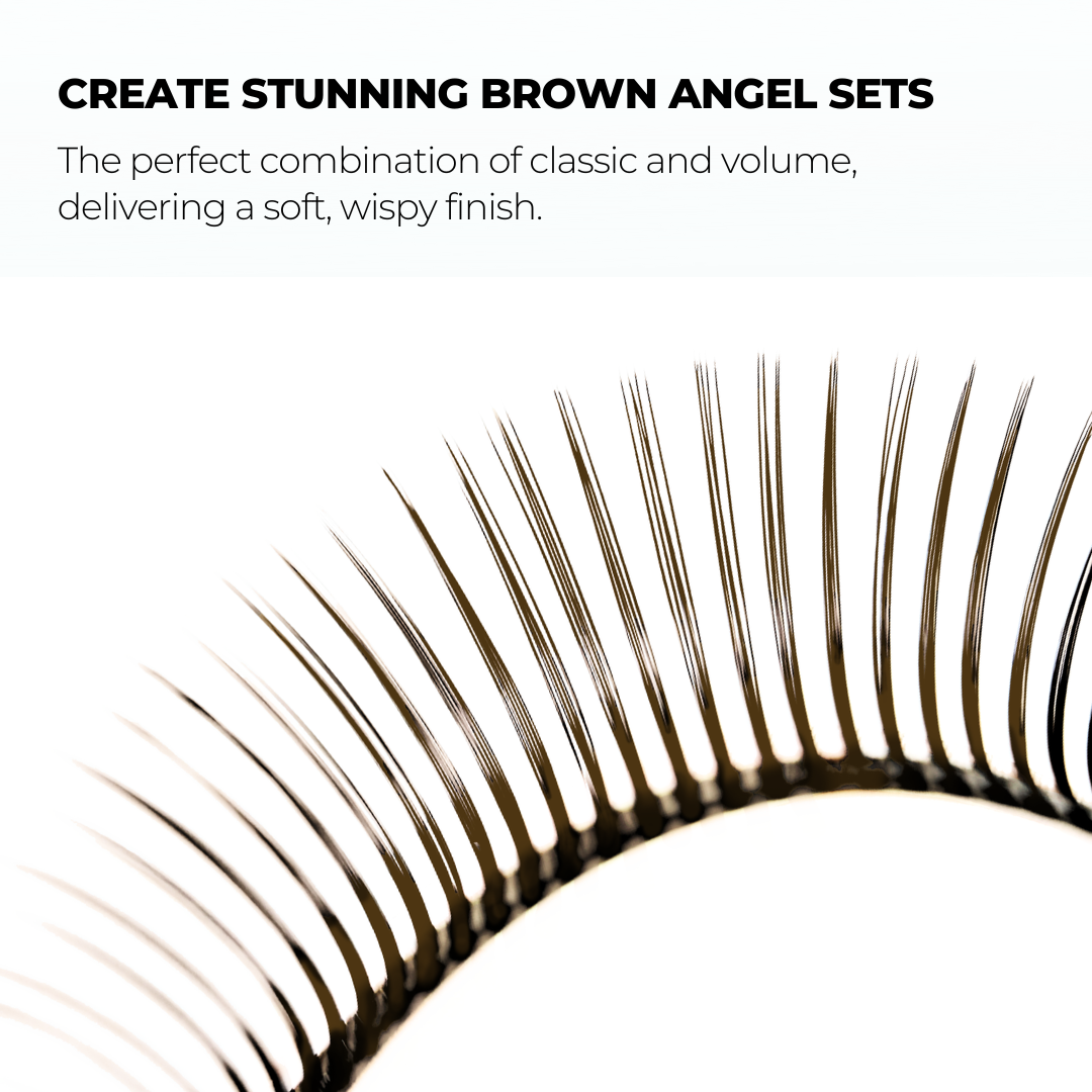 Espresso Brown Premade Closed Fans