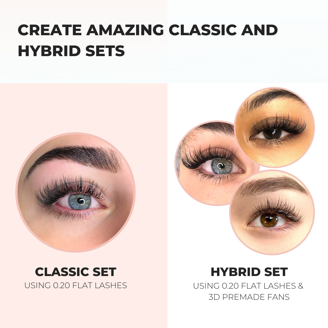 Ellipse Flat Lashes Matte & Ultra Soft 0.20 Flat lashes