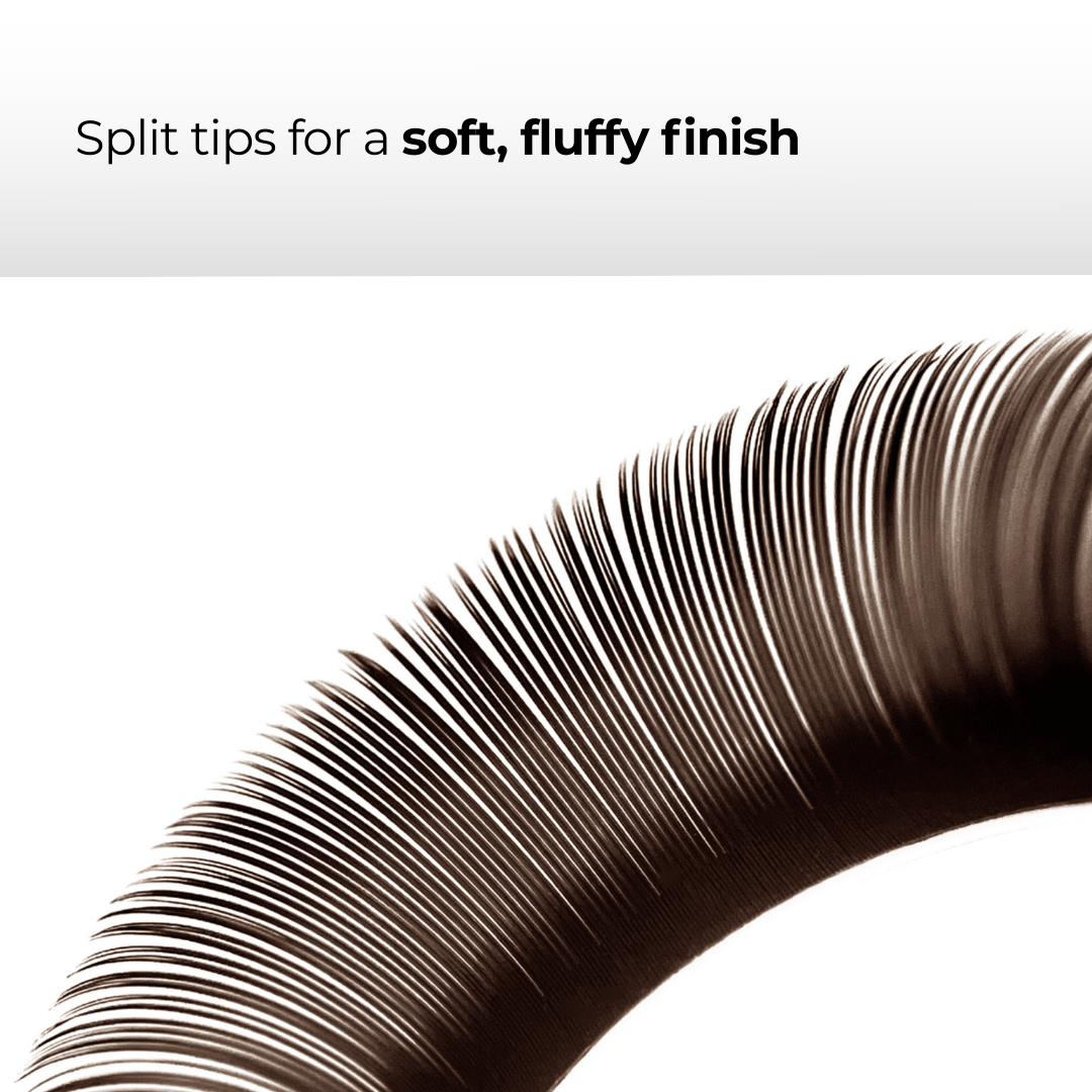 Espresso Brown Flat Lashes