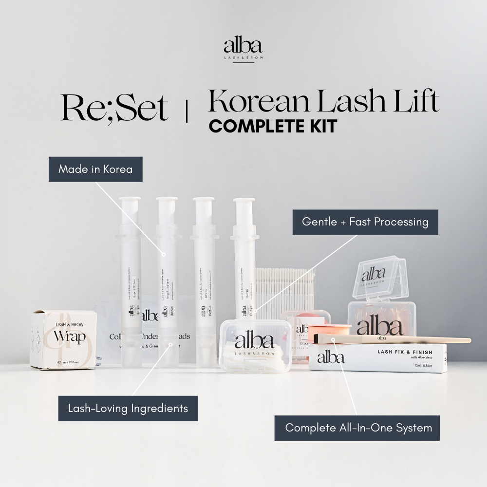 Korean Lash Lift Complete Kit | Alba