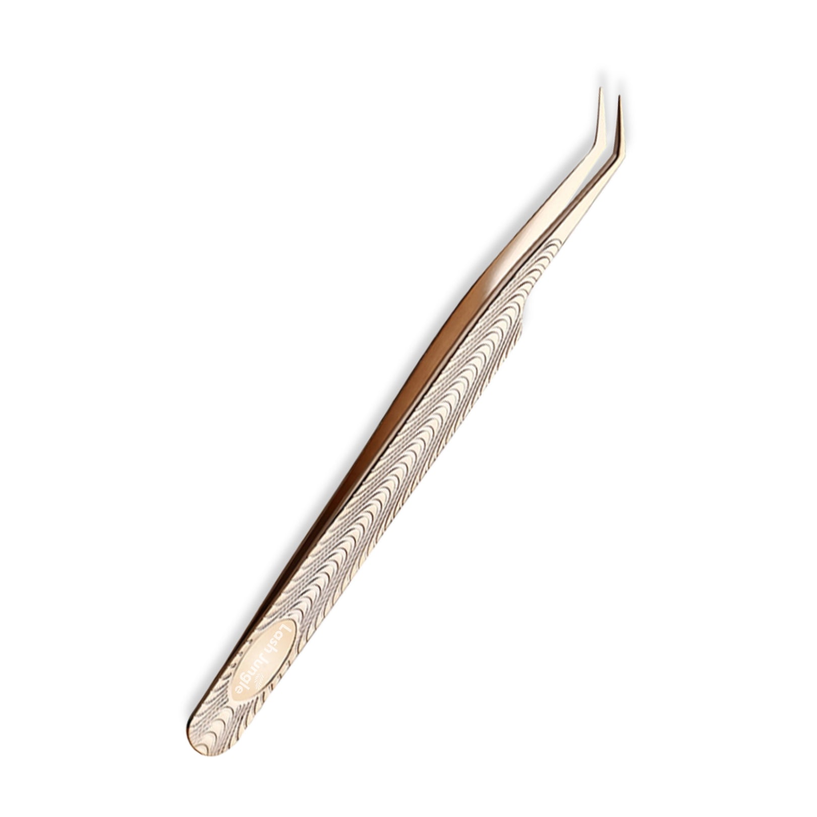 Lash Jungle Premium Gold Tweezers 45°