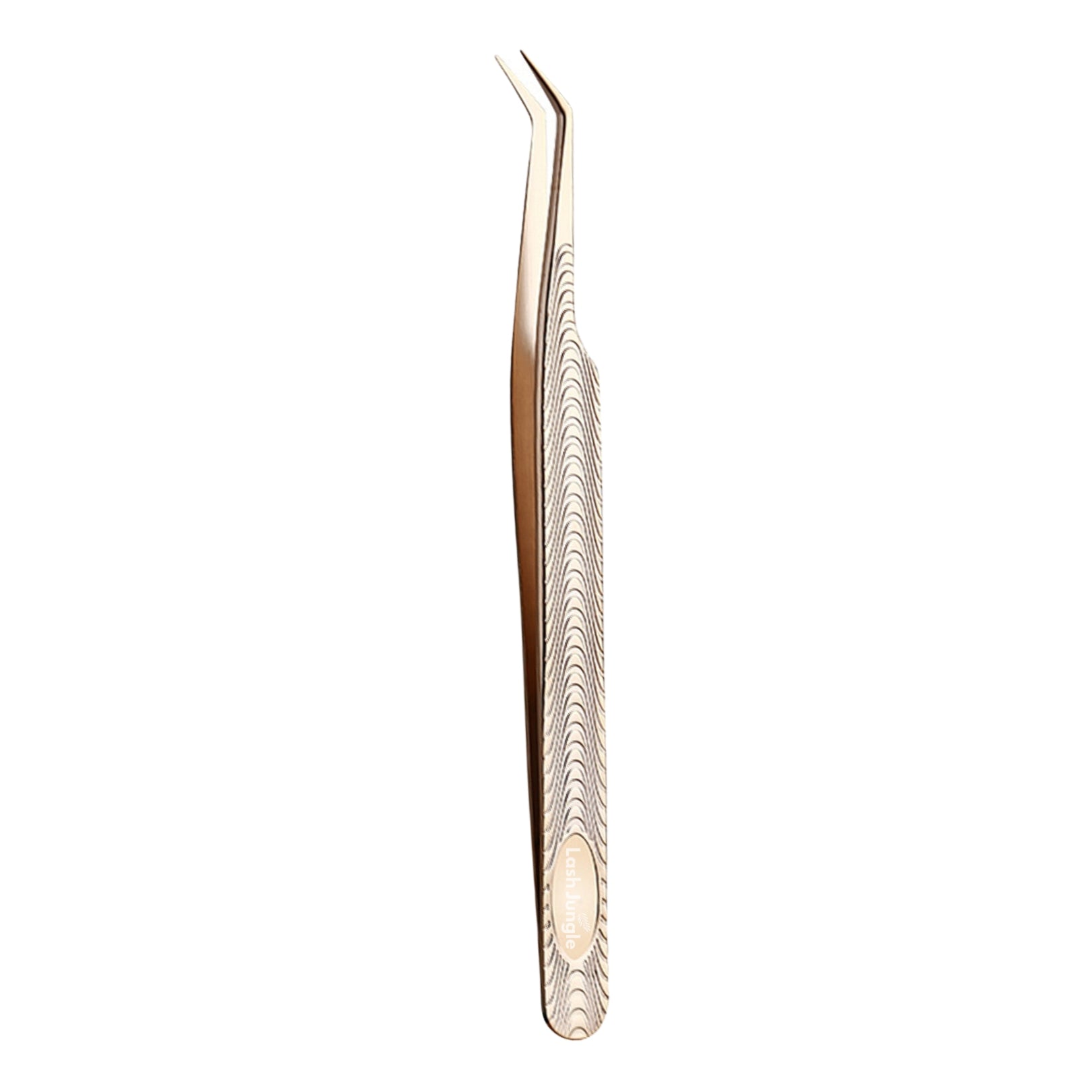 Lash Jungle Premium Gold Tweezers 45°