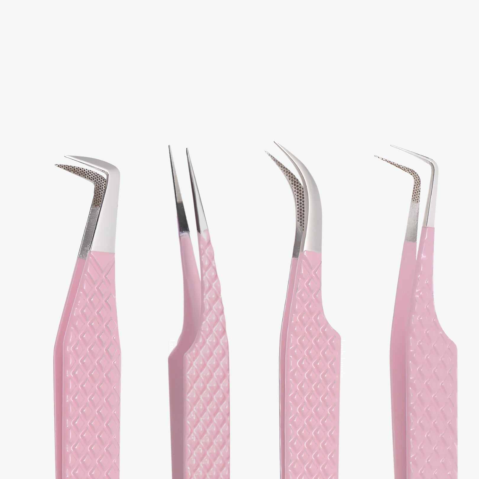 Pink Series | Eyelash Extension Tweezer Bundle