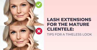 Lash Extensions for the Mature Clientele: Tips for a Timeless Look