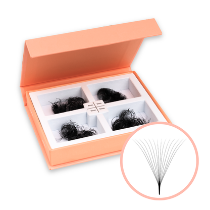 14D Loose Promade Fans - 1000 Premade Volume Lashes