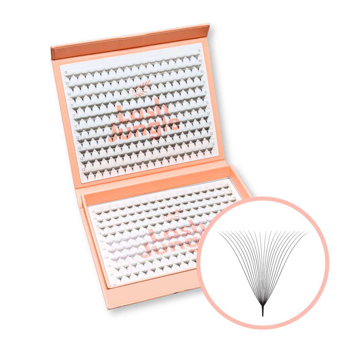 20D Promade Fans XXL Eco 360 - Premade Volume Fans