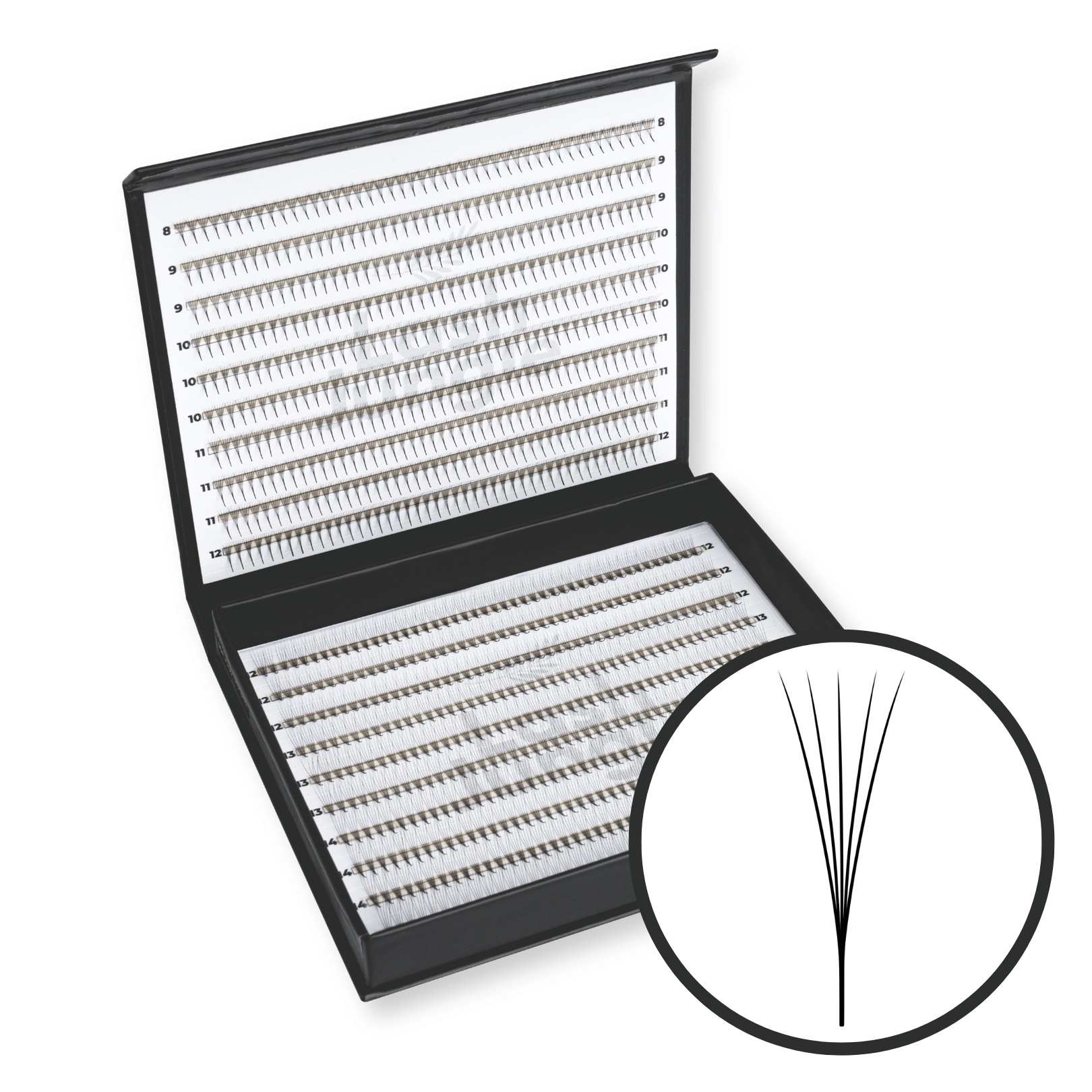 5d Fan 5D Narrow Promade Fans (900 Fans) - NOIR Collection