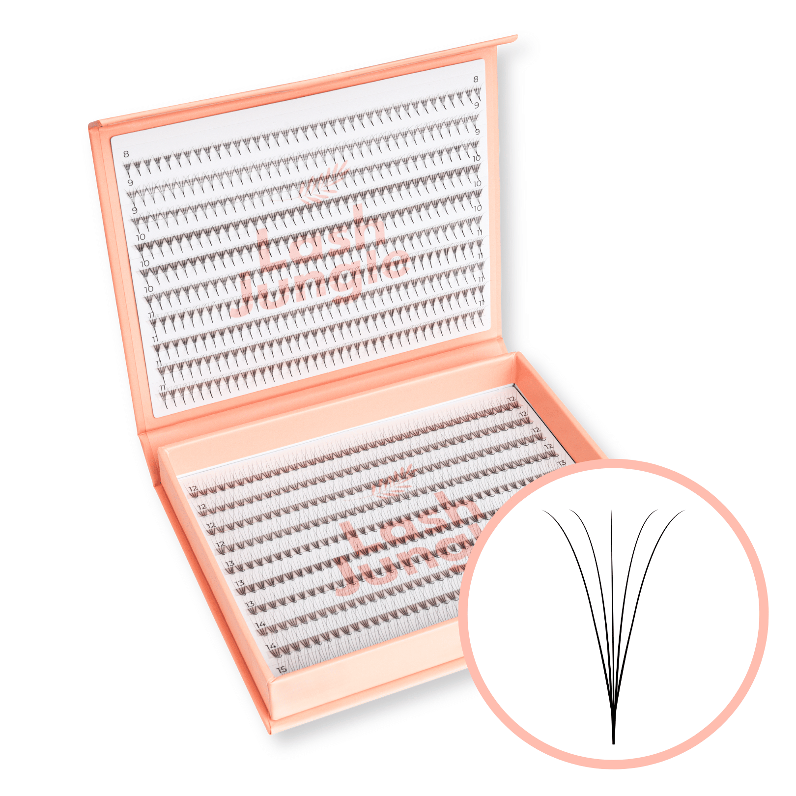 5d Fan 5D Promade Fans XXL Eco 600 - Premade Volume Fans