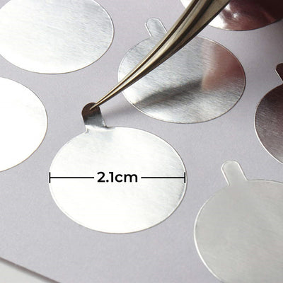 Disposable Aluminium Glue Plate Stickers peeling off