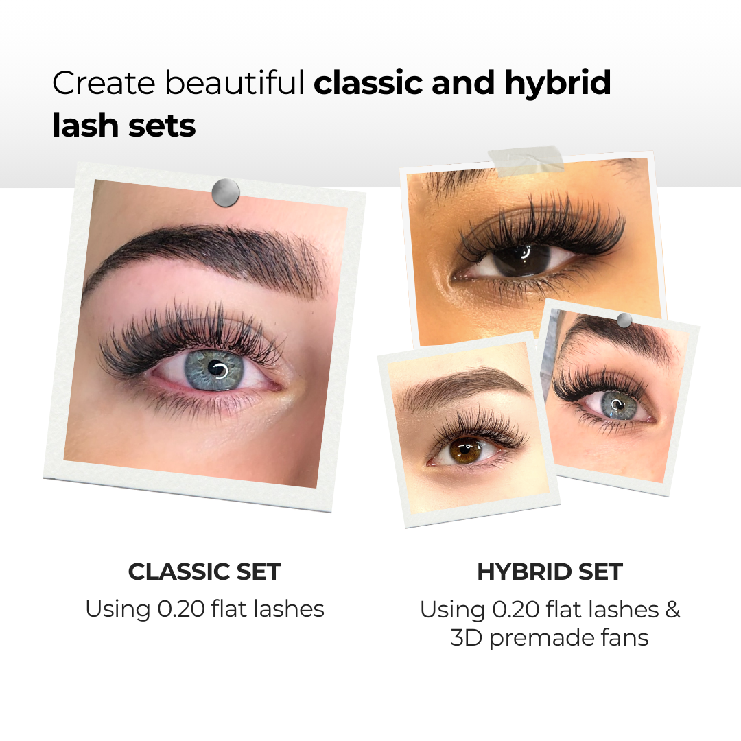 Ellipse Flat Lashes Matte &amp; Ultra Soft 0.15