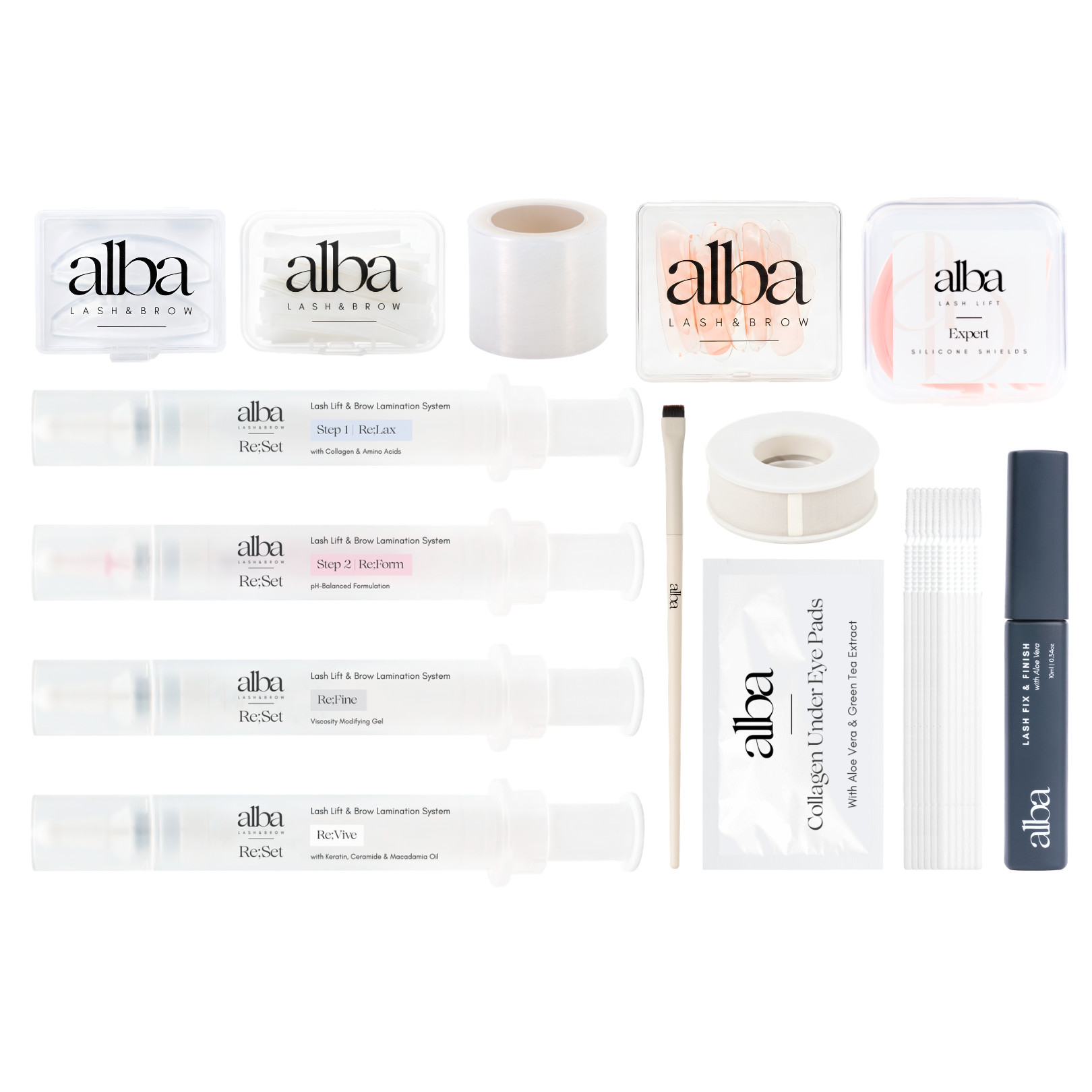 Korean Lash Lift Complete Kit | Alba