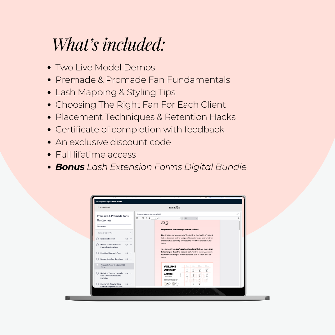 Premade &amp; Promade Fans Online Masterclass