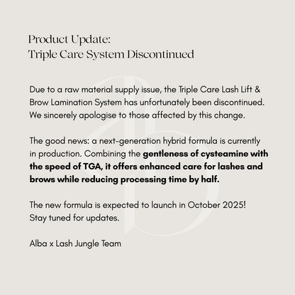 Triple Care Brow Lamination Kit | Alba