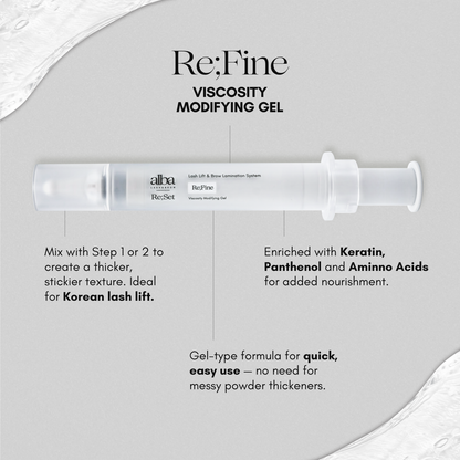 Re;Set Lash Lift &amp; Brow Lamination Set | Alba