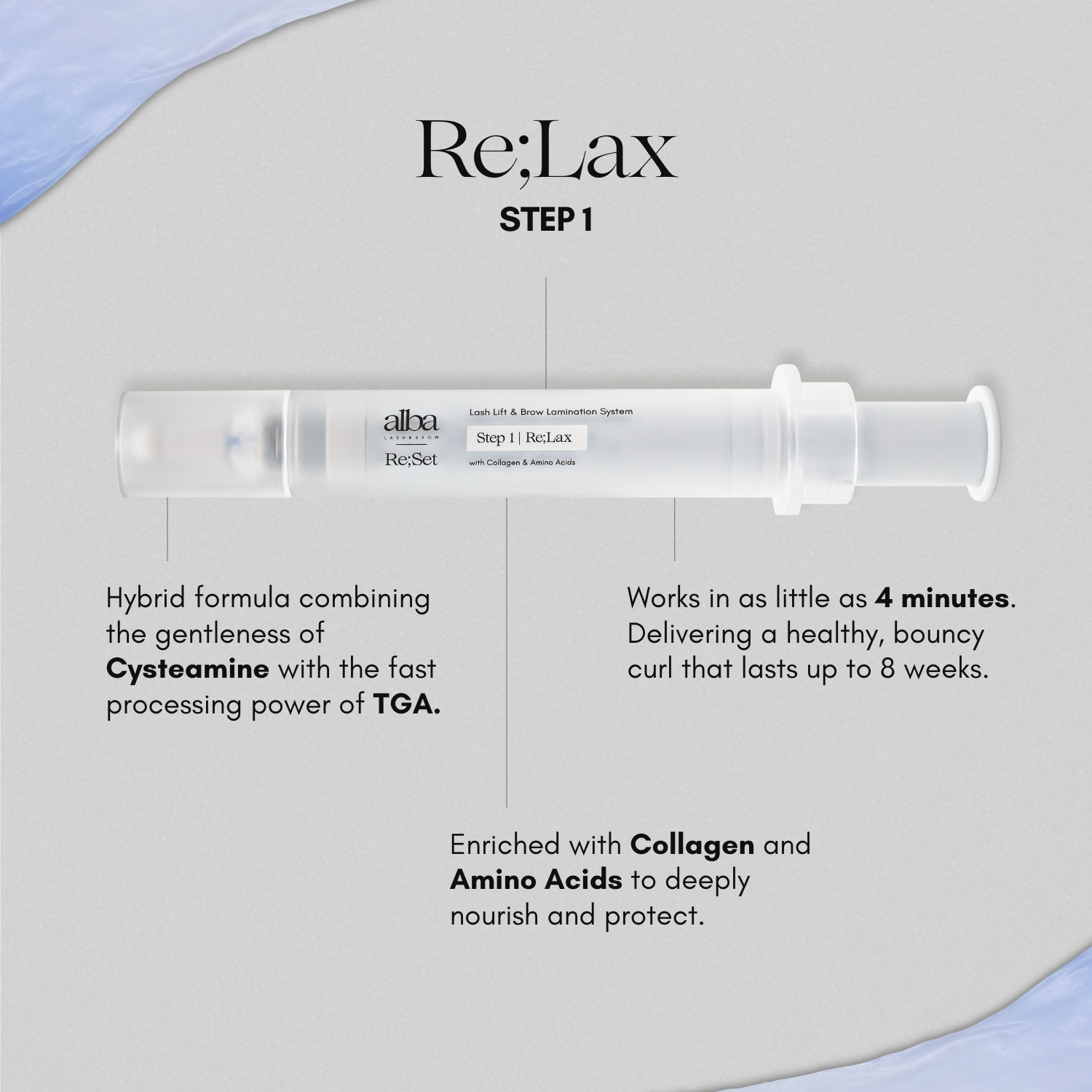 Re;Set Lash Lift &amp; Brow Lamination Set | Alba